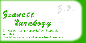 zsanett murakozy business card